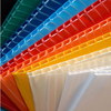 Planche à creux de plastique ondulé coloré pour emballage